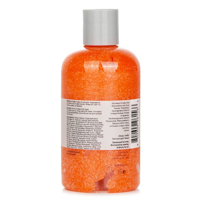Anthony Logistics For Men Facial Scrub (Bottle) 237ml/8ozProduct Thumbnail