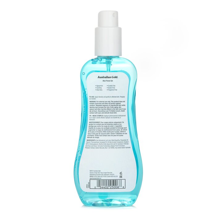 Australian Gold Aloe Freeze Spray Gel with Comfrey and Spearmint Extracts 237ml/8ozProduct Thumbnail
