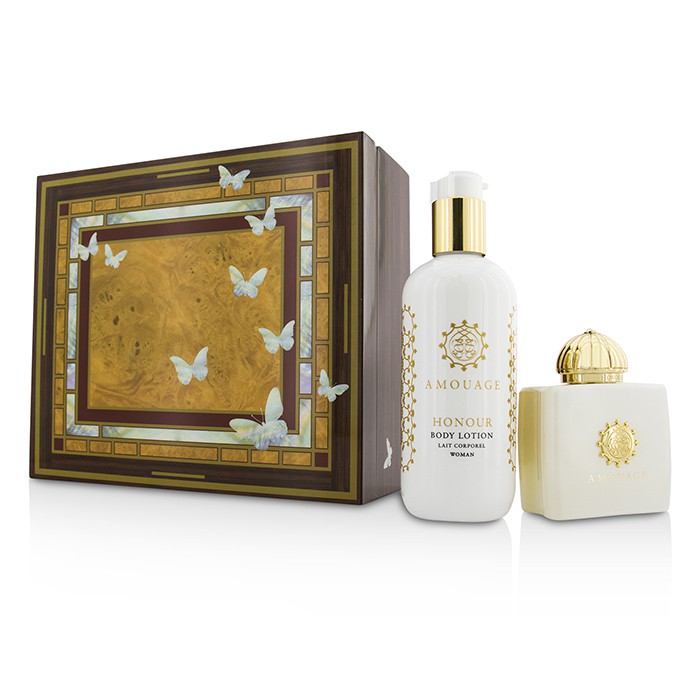 Amouage Honour Coffret: Eau De Parfum Spray 100ml/3.4oz + Body Lotion 300ml/10oz 2pcsProduct Thumbnail