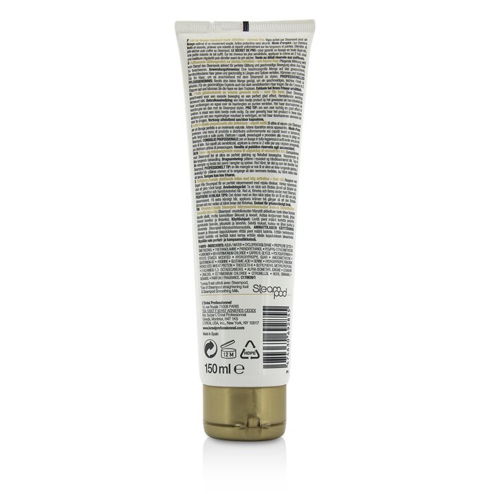 L'Oreal Professionnel Steampod Steam Activated Care Разглаживающее Молочко (для Тонких Волос) 150ml/5ozProduct Thumbnail