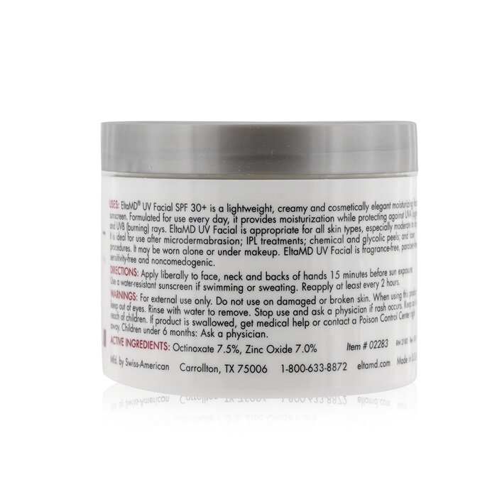 EltaMD Krem do opalania do twarzy UV Facial Moisturizing Facial Sunscreen SPF 30 - For Dry & Post Procedure Skin 114g/4ozProduct Thumbnail