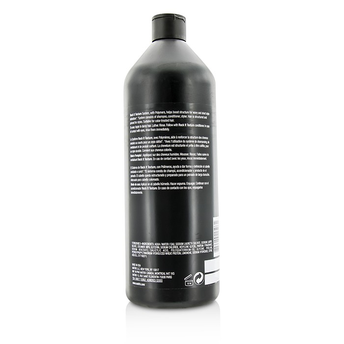 Matrix Total Results Rock It Texture Polymers Shampoo (Untuk Tekstur) 1000ml/33.8ozProduct Thumbnail