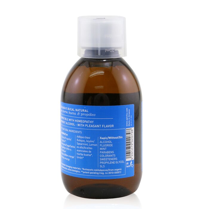 Apivita Total Natural Mouthwash With Spearmint & Propolis 250ml/8.5ozProduct Thumbnail