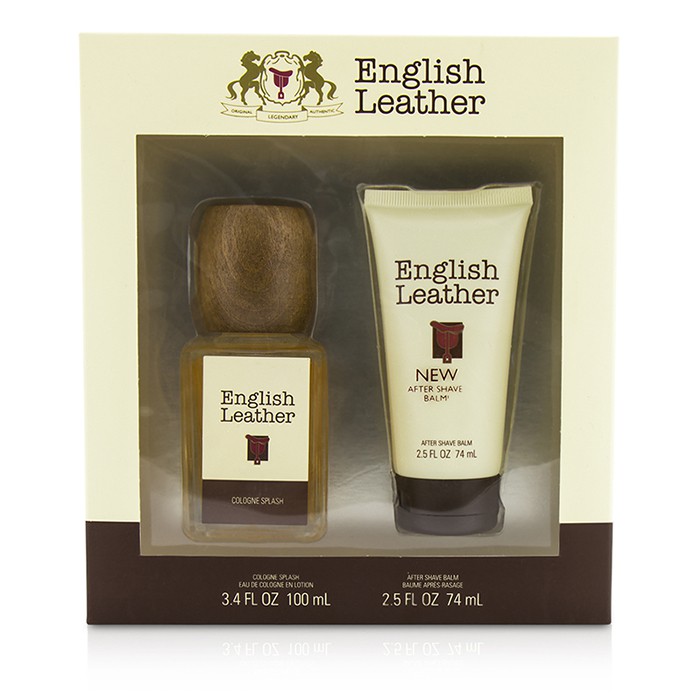 Dana English Leather Coffret: Cologne Splash 100ml/3.4oz + After Shave Balm 74ml/2.5oz 2pcsProduct Thumbnail