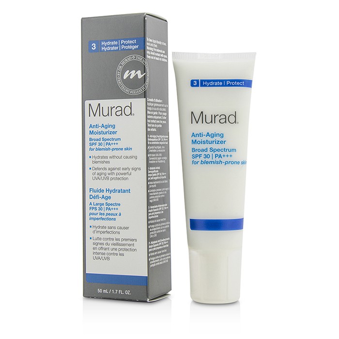 Murad Anti Aging Moisturizer SPF30 PA+++ - For Blemish-Prone Skin 50ml/1.7ozProduct Thumbnail