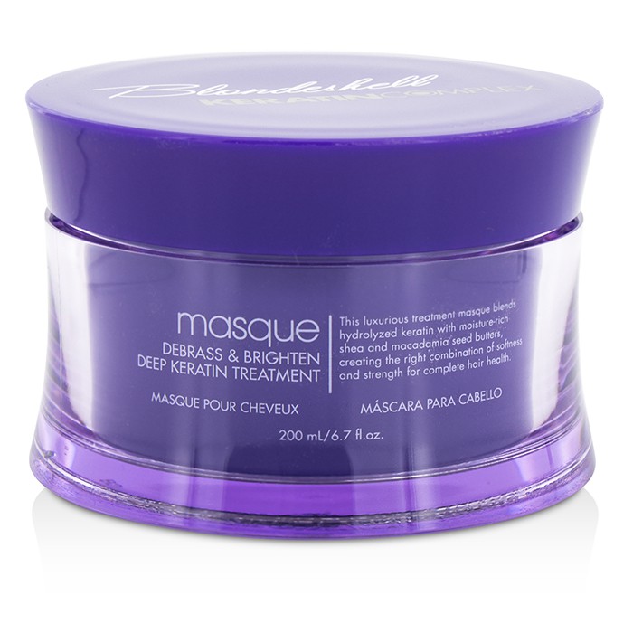 Keratin Complex Blondeshell Маска (Осветляющее Кератиновое Средство против Желтизны) 200ml/6.7ozProduct Thumbnail