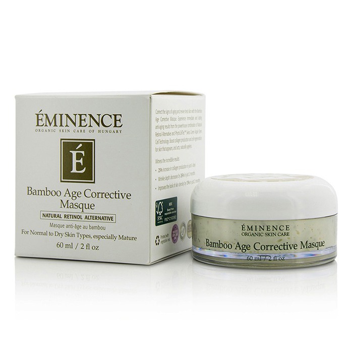 Eminence Bamboo Age Corrective Masque - For Normal to Dry Skin Types,  espescially Mature 60ml/2oz