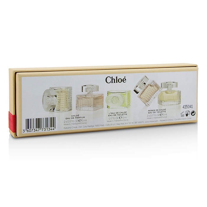 Chloe Minature Coffret: 2x Chloe + 2x Roses De Chloe + L'Eau De Chloe 5x5ml/0.17ozProduct Thumbnail
