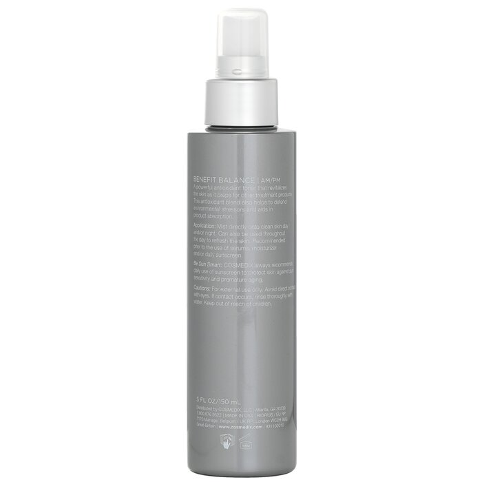 CosMedix Benefit Balance Antioxidant Infused Toning Mist 150ml/5ozProduct Thumbnail