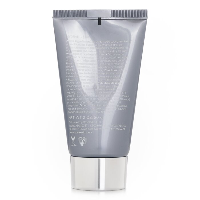 CosMedix Hydrate + Moisturizing Sunscreen SPF 17 60g/2ozProduct Thumbnail