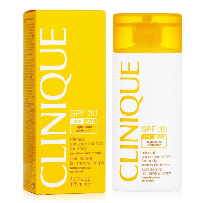 Clinique Mineral Sunscreen Lotion For Body SPF 30 - Sensitive Skin Formula  125ml/4ozProduct Thumbnail