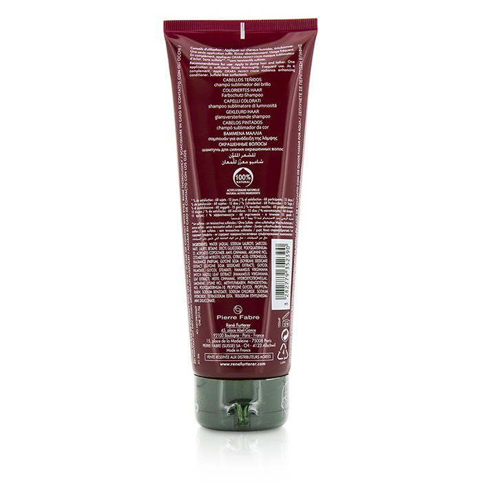 Rene Furterer Okara Radiance Enhancing Sulfate-Free Shampoo - For Color-Treated Hair (Limited Edition) 250ml/8.45ozProduct Thumbnail