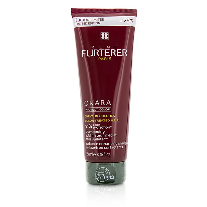 Rene Furterer Okara Radiance Enhancing Sulfate-Free Shampoo - For Color-Treated Hair (Limited Edition) 250ml/8.45ozProduct Thumbnail