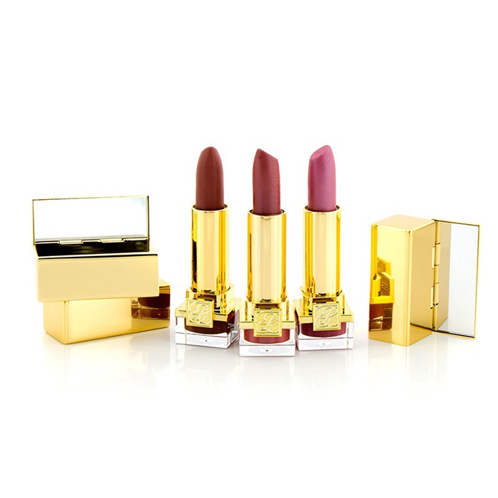 Estee Lauder Travel Exclusive 3 Pure Color Long Lasting Lip Jewels: 3x Mini Lipstick ( 3x2.5g/0.08ozProduct Thumbnail