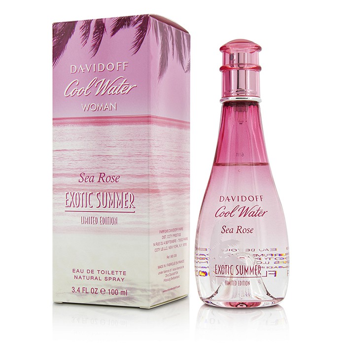 Davidoff Cool Water Sea Rose Exotic Summer Eau De Toilette Spray (Limited Edition) 100ml/3.4ozProduct Thumbnail