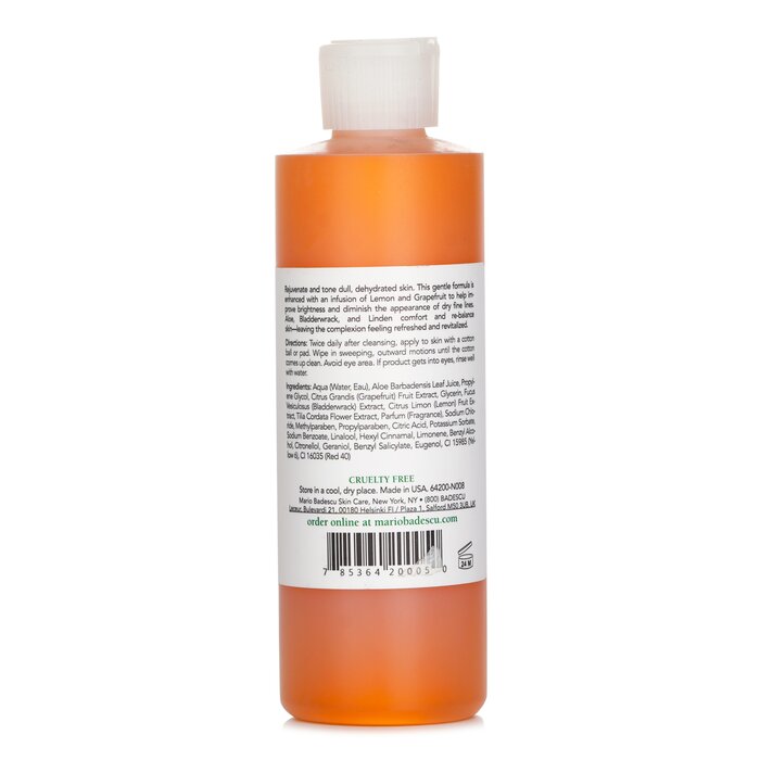 Mario Badescu Alpha Grapefruit čistící pleťová voda – pro smíšené/suché/citlivé typy pleti 236ml/8ozProduct Thumbnail