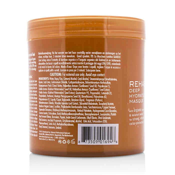 Alterna Bamboo Color Hold+ Color Protection Rehab Deep Hydration Masque (For Strong, Vibrant, Color Protected Hair) 500ml/16.9ozProduct Thumbnail