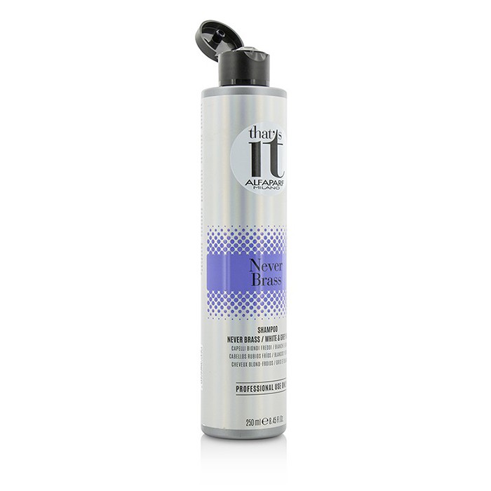 AlfaParf That's It Never Brass Shampoo (For Cool Blondes / White & Grey Hair) 250ml/8.45ozProduct Thumbnail