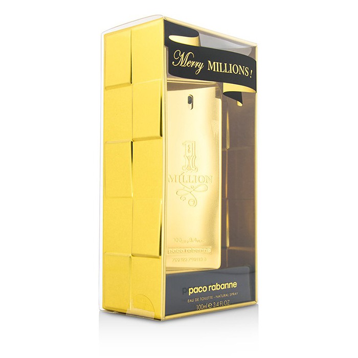 Paco Rabanne One Million Merry Millions Eau De Toilette Spray 100ml/3.4ozProduct Thumbnail