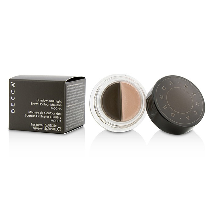 Becca Shadow And Light Brow Contour Mousse (1x Brow Mousse, 1x Highlighter) 2x1.5g/0.053ozProduct Thumbnail