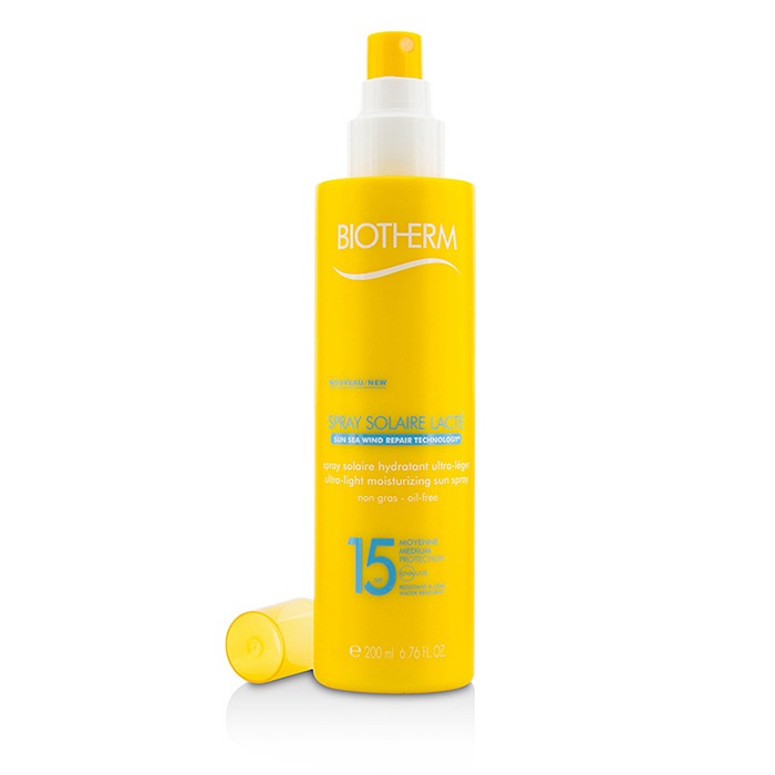 Biotherm Spray Solaire Lacte Ultra-Light Moisturizing Sun Spray SPF 15 200ml/6.76ozProduct Thumbnail