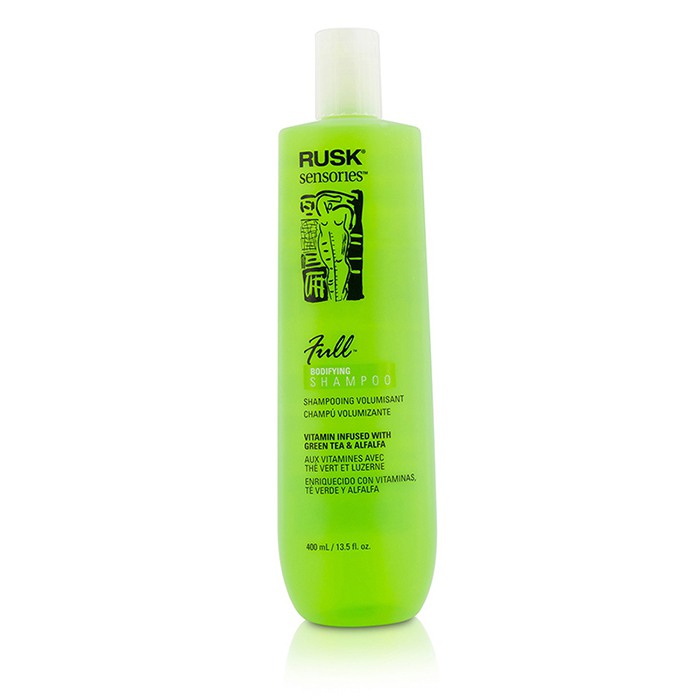 Rusk 露絲 綠茶苜蓿豐盈洗髮露Sensories Full Green Tea & Alfalfa Bodifying Shampoo (新包裝) 400ml/13.5ozProduct Thumbnail