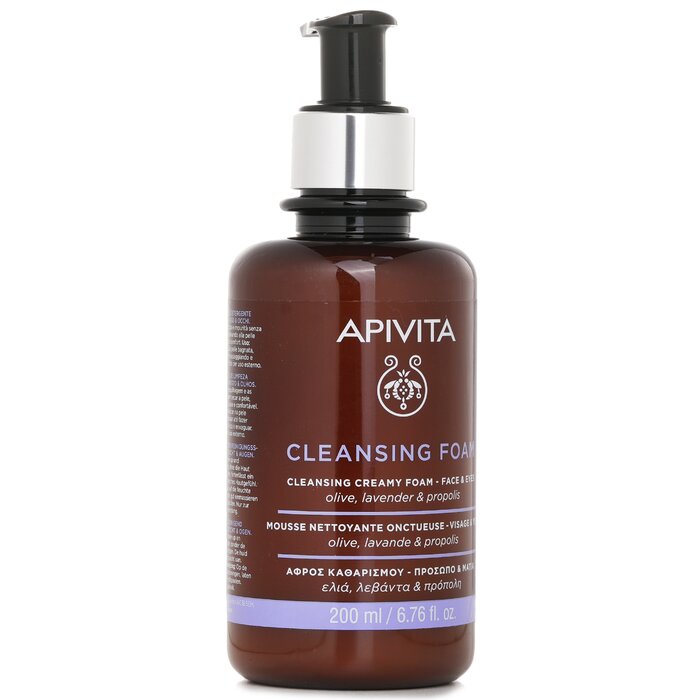 Apivita Cleansing Foam With Olive & Lavender For Face & Eyes 200ml/6.8ozProduct Thumbnail
