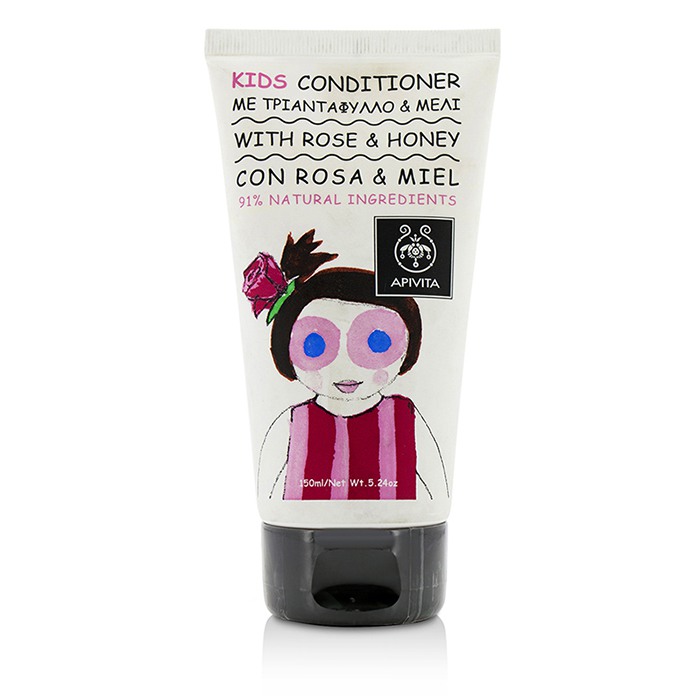 Apivita Kids Conditioner with Rose & Honey 150ml/5.24ozProduct Thumbnail