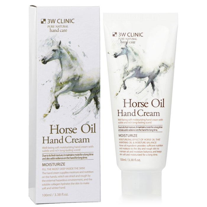 3W Clinic Hand Cream - Horse Oil 100ml/3.38ozProduct Thumbnail