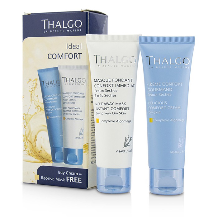 Thalgo Ideal Comfort Kit: Delicious Comfort Cream 50ml + Melt-Away Mask 50ml 2pcsProduct Thumbnail