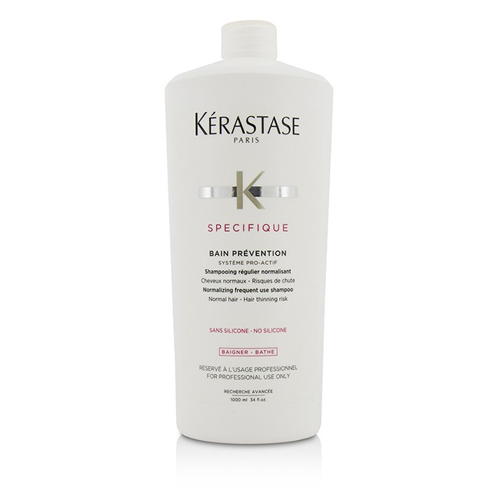 Kerastase Specifique Bain Prevention Normalizing Frequent Use Shampoo (Normal Hair - Hair Thinning Risk)  1000ml/34ozProduct Thumbnail
