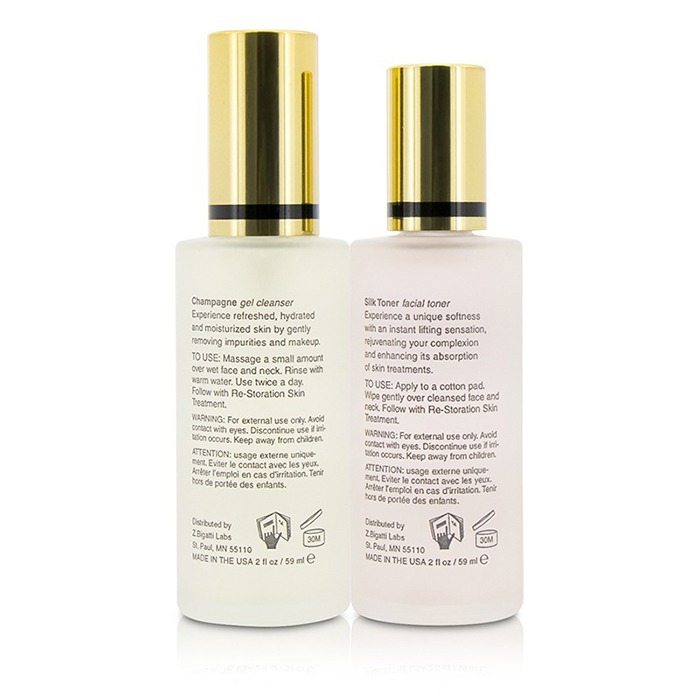 Z. Bigatti Re-Storation Duo: Gel Cleanser 59ml + Silk Toner 59ml 2pcsProduct Thumbnail
