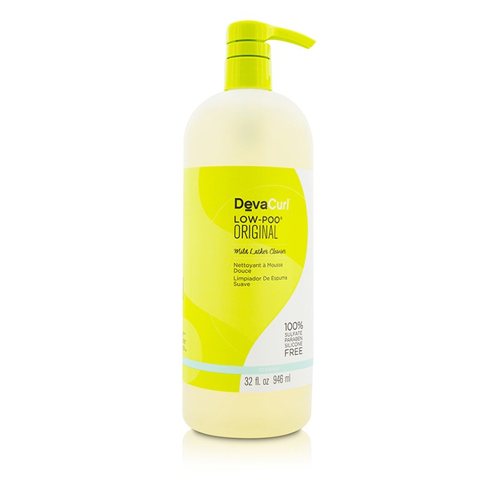 DevaCurl Low-Poo Original (Espuma Limpiadora Suave - Para Cabello Rizado) 946ml/32ozProduct Thumbnail