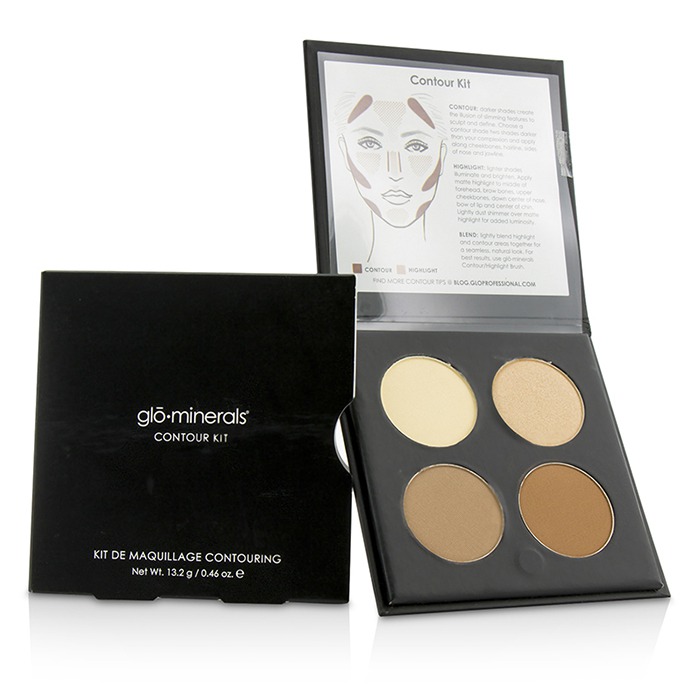 GloMinerals Contour Kit (1x Highlight, 1x Shimmer Highlight, 2x Contour) 13.2g/0.46ozProduct Thumbnail