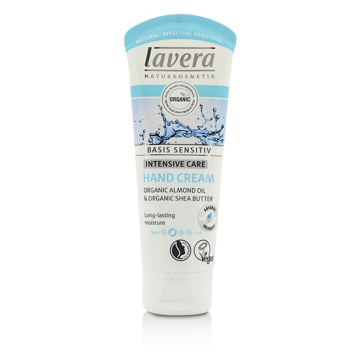 Lavera Intensive Care Basis Sensitiv Organic Almond Oil & Shea Butter Hand Cream 75ml/2.5ozProduct Thumbnail