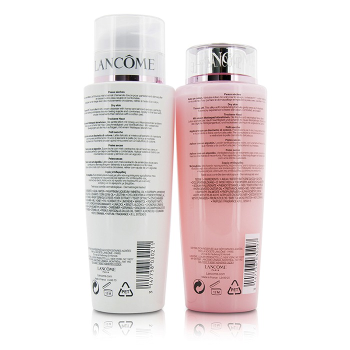Lancome Confort Duo Set: Confort Galatee 400ml/13.4oz + Confort Tonique 400ml/13.4oz 2pcs+1bagProduct Thumbnail