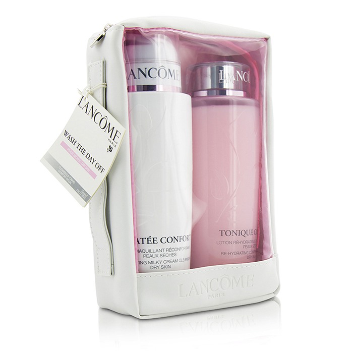 Lancome Confort Duo Set: Confort Galatee 400ml/13.4oz + Confort Tonique 400ml/13.4oz 2pcs+1bagProduct Thumbnail