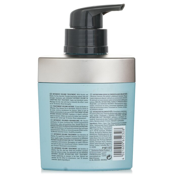 Goldwell Kerasilk Repower Volume Intensive Volume Treatment (For Fine, Limp Hair) 500ml/16.9ozProduct Thumbnail