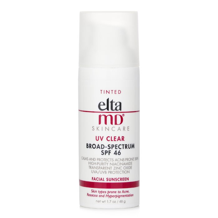 EltaMD UV Clear Facial Sunscreen SPF 46 - For Skin Types Prone To Acne, Rosacea & Hyperpigmentation - Tinted  48g/1.7ozProduct Thumbnail