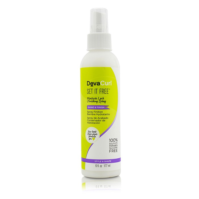 DevaCurl Set It Free (Moisture Lock Finishing Spray - Shine & Finish) 177ml/6ozProduct Thumbnail