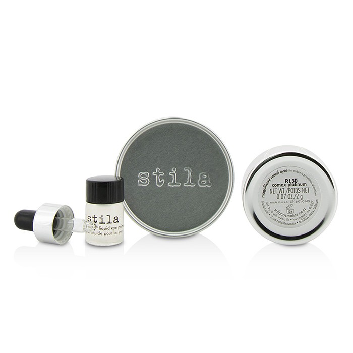 Stila ظلال عيون Magnificent Metals Foil Finish مع أساس سائل عيون صغير Stay All Day 2pcsProduct Thumbnail