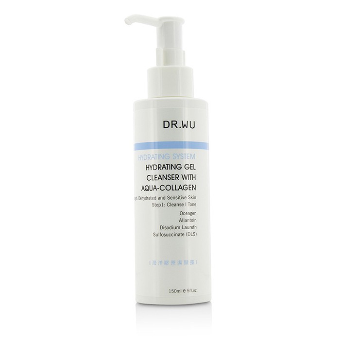 DR.WU Hydrating System Hydrating Gel Cleanser With Aqua-Collagen 150ml/5ozProduct Thumbnail