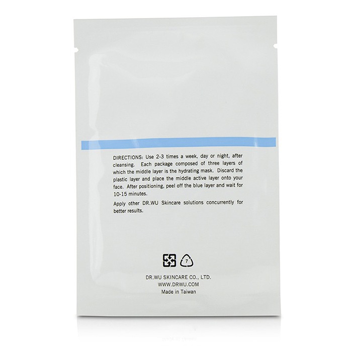 DR.WU Ultimate Hydrating Mask With Hyaluronic Acid 8pcsProduct Thumbnail