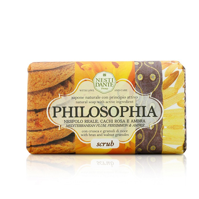 Nesti Dante Philosophia Jabón Natural - Scrub - Mediterranean Plum, Persimmon & Amber With Bran & Walnut Granules 250g/8.8ozProduct Thumbnail