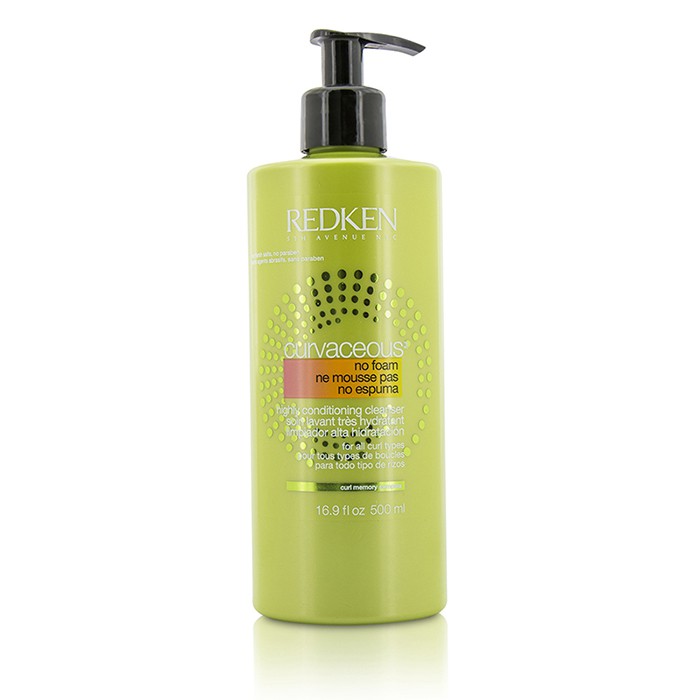 Redken Curvaceous No Foam Highly Conditioning Cleanser (For All Curls Types) 500ml/16.9ozProduct Thumbnail