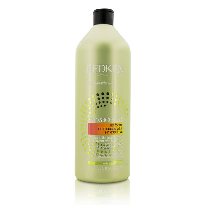 Redken Curvaceous No Foam Highly Conditioning Cleanser (For All Curls Types) 1000ml/33.8ozProduct Thumbnail
