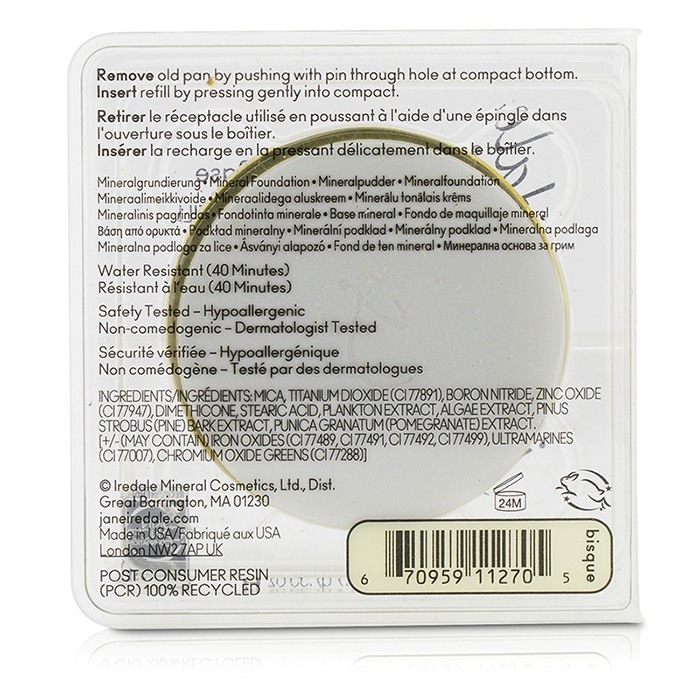 Jane Iredale 愛芮兒珍 奇幻礦物質粉蕊 (粉餅/粉底) SPF 20 9.9g/0.35ozProduct Thumbnail