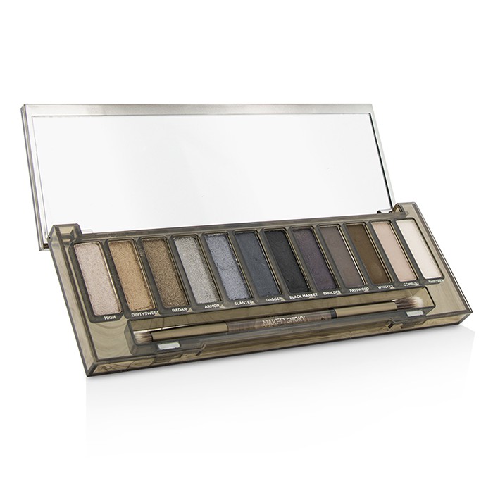 Urban Decay Naked Smoky Eyeshadow Palette (12x Eyeshadow, 1x Doubled Ended ...
