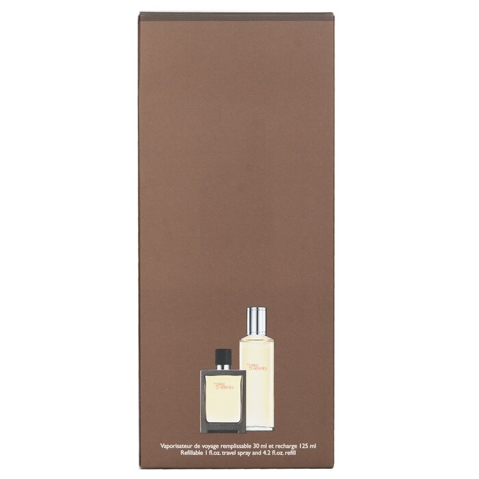 Hermes Terre D'Hermes Eau De Toilette Refillable Spray 30ml/1oz + Refill 125ml/4.2oz 2pcsProduct Thumbnail