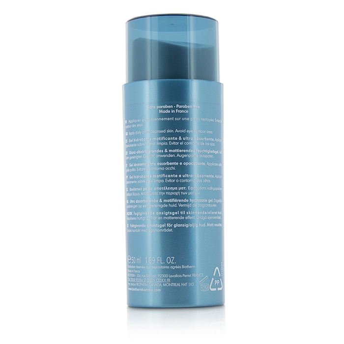 Biotherm Homme T-Pur Anti Oil & Shine Ultra Absorbing & Mattifying Moisturizer Gel 50ml/1.69ozProduct Thumbnail
